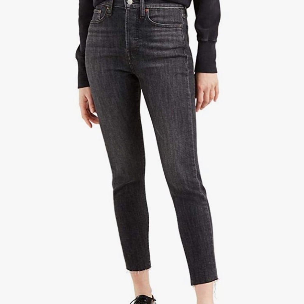 Levi's Wedgie Skinny Jeans - Ravens Wing